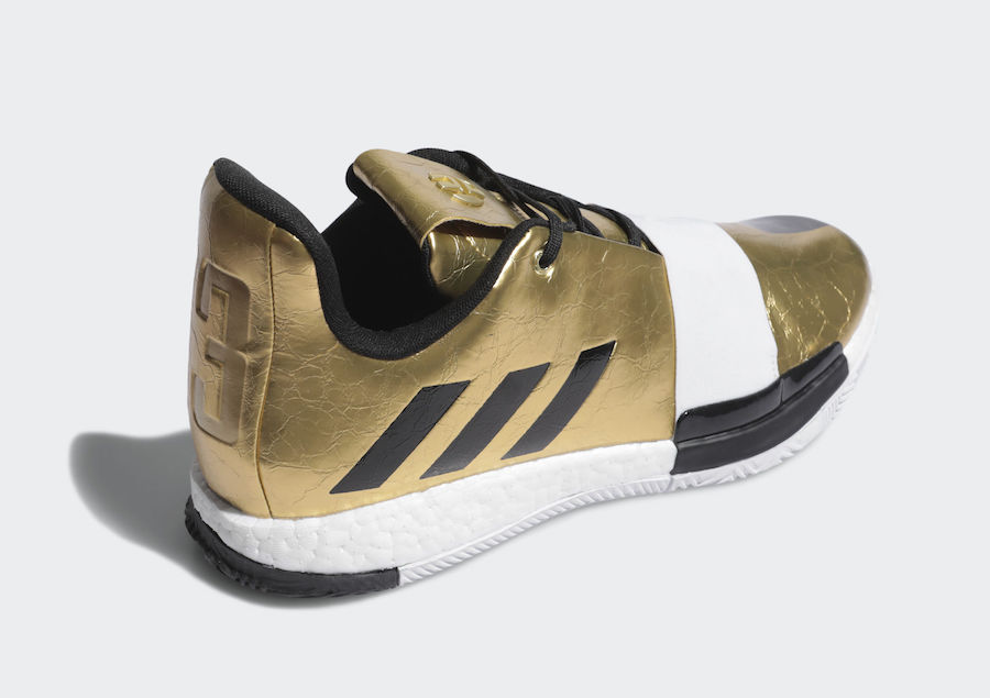 gold james harden shoes