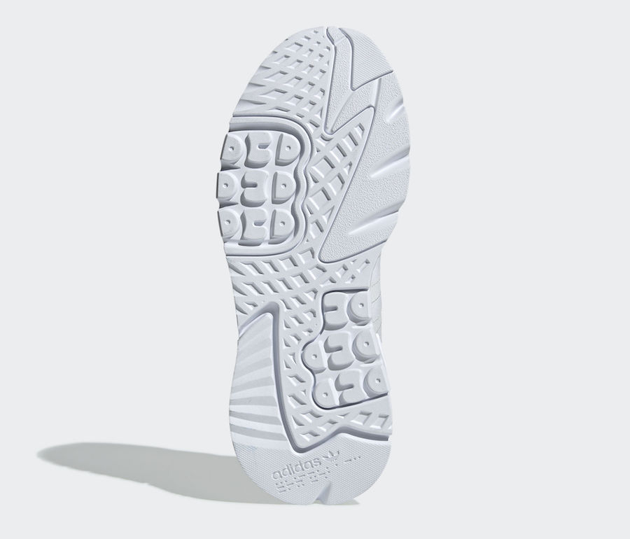 adidas Nite Jogger Triple White BD7676 Release Date - SBD