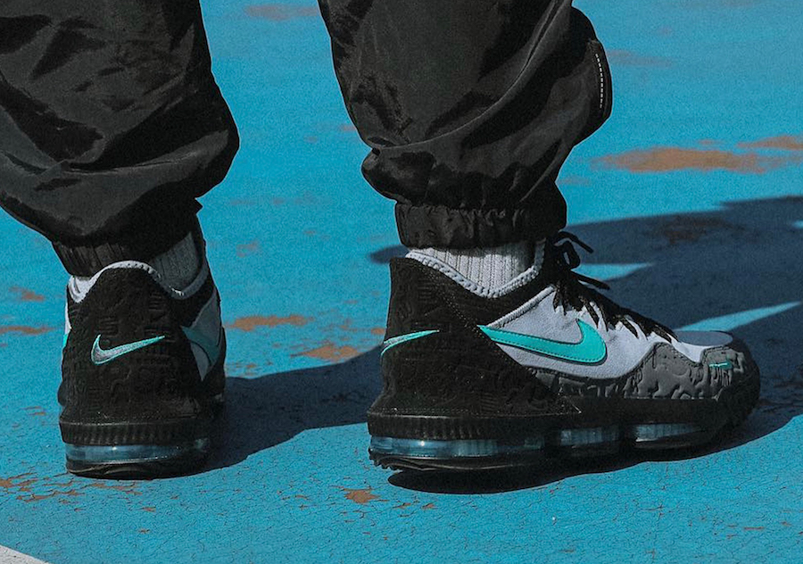 atmos Nike LeBron 16 Low Clear Jade Release Date Pricing
