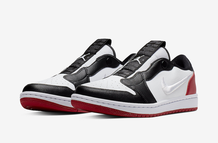 Air Jordan 1 Low Slip Black Toe AV3918 