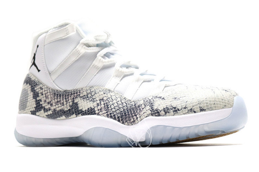 Air Jordan 11 Grey Snakeskin Samples