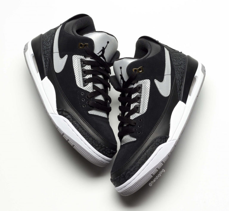 Air Jordan 3 Tinker Black Cement Grey CK4348-007 Release Date - SBD