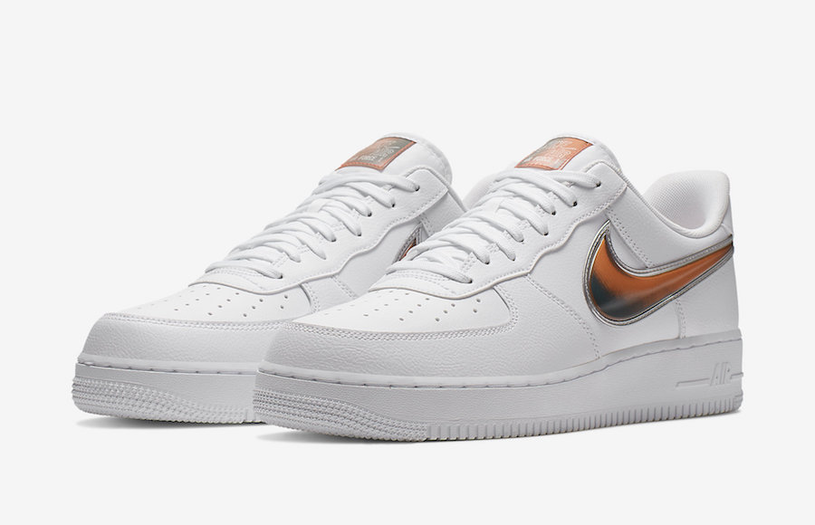 Nike Air Force 1 07 LV8 3 White Court Purple Infrared 23 CI6387-171 Release Date