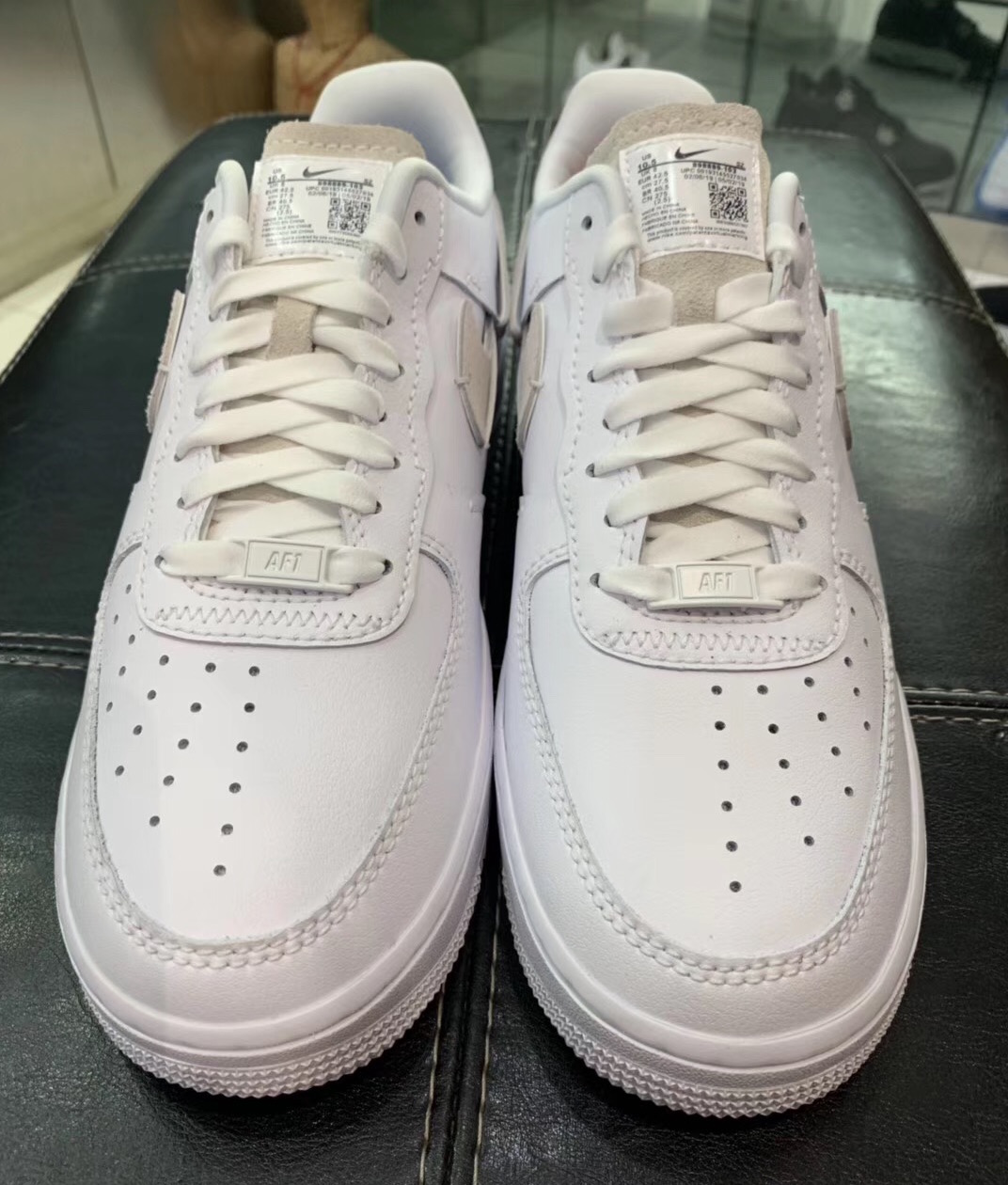 nike air force 1 labels inside out