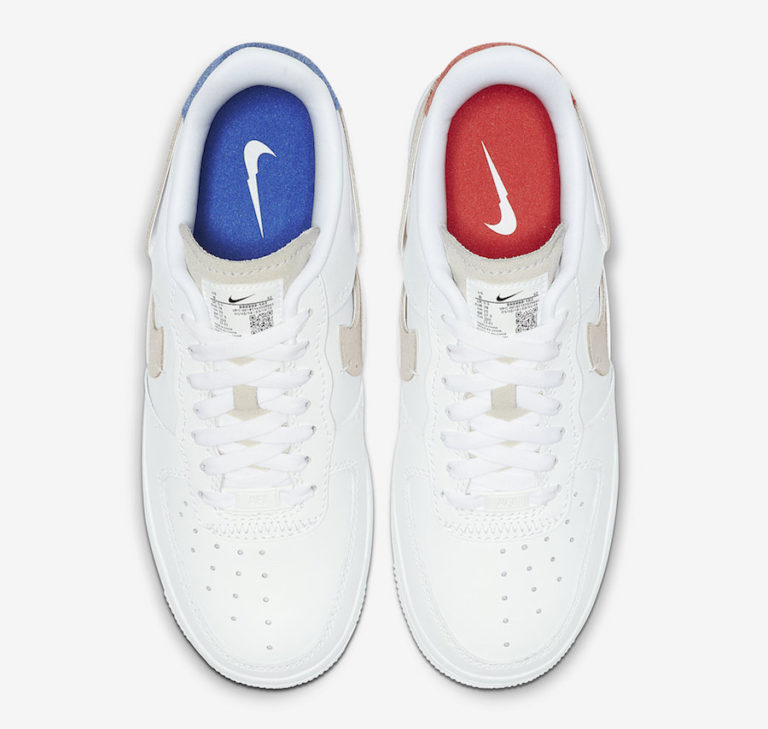nike air force 1 inside out