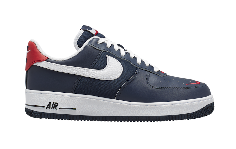 Nike Air Force 1 Low Obsidian White University Red CJ8731-400 Release Date