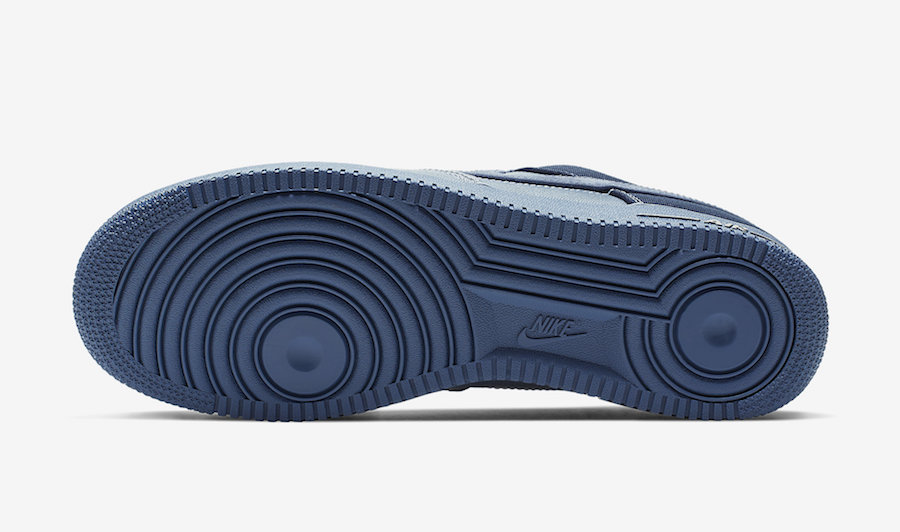 Nike Air Force 1 Low Premium Denim Ashen Slate Diffused Blue CI1116-400 Release Date
