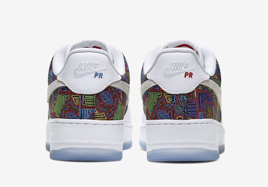 Nike Air Force 1 Low Puerto Rico CJ1620-100 Release Date