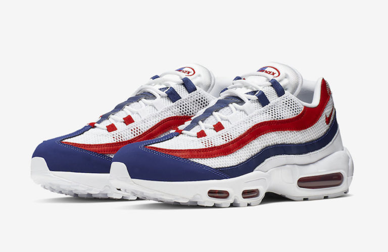 air max 95 red white blue