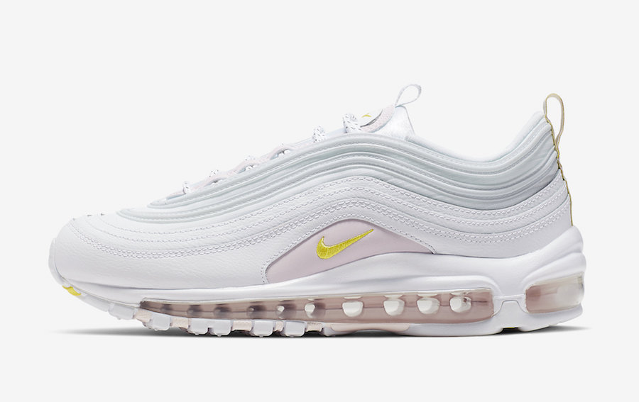 Nike Air Max 97 White Yellow Pink CI9089-100 Release Date