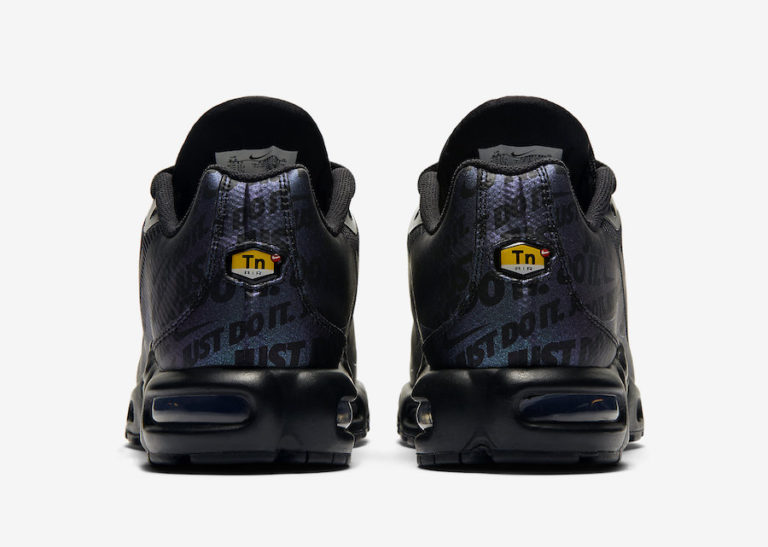 Nike Air Max Plus Just Do It Black Iridescent CJ9697-001 Release Date - SBD