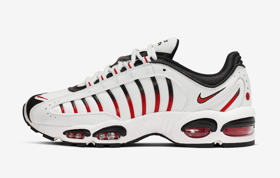 Nike Air Max Tailwind 4 White Black Red AQ2567-104 Release Date