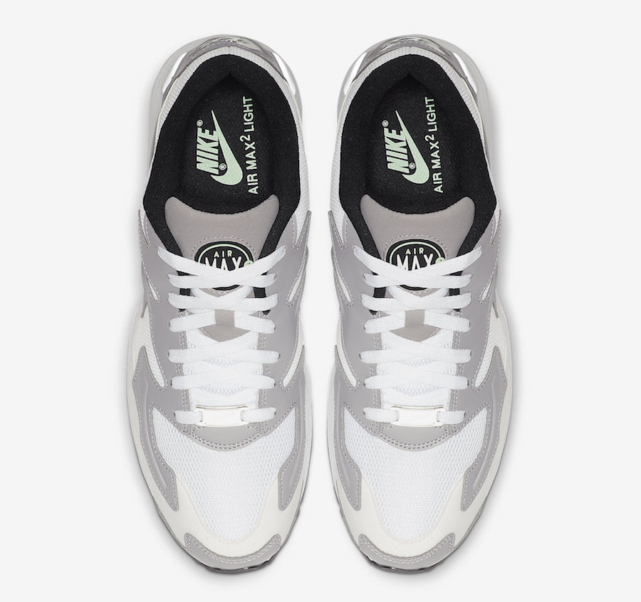 Nike Air Max2 Light Vast Grey Fresh Mint CJ0523-100 Release Date