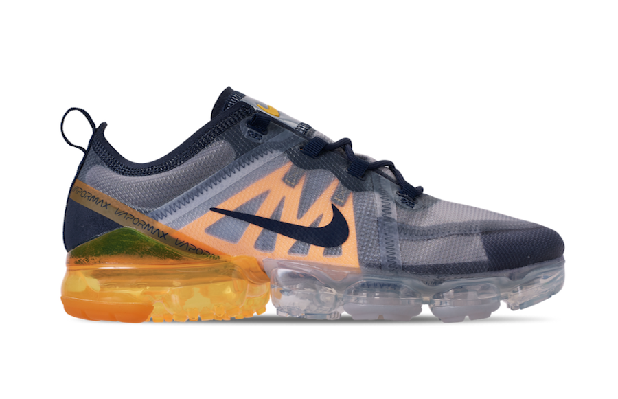 Suspect Inaccurate tile Nike Air VaporMax 2019 Midnight Navy Laser Orange AR6631-401 Release Date -  SBD