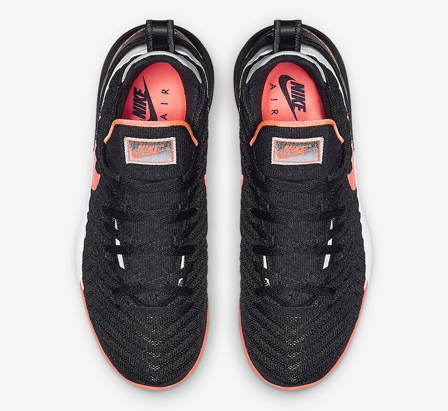 Nike LeBron 16 Hot Lava Black CI1521-001 Release Date