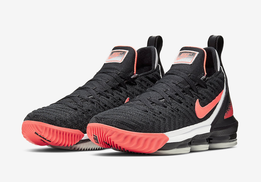 Nike LeBron 16 Hot Lava Black CI1521-001 Release Date