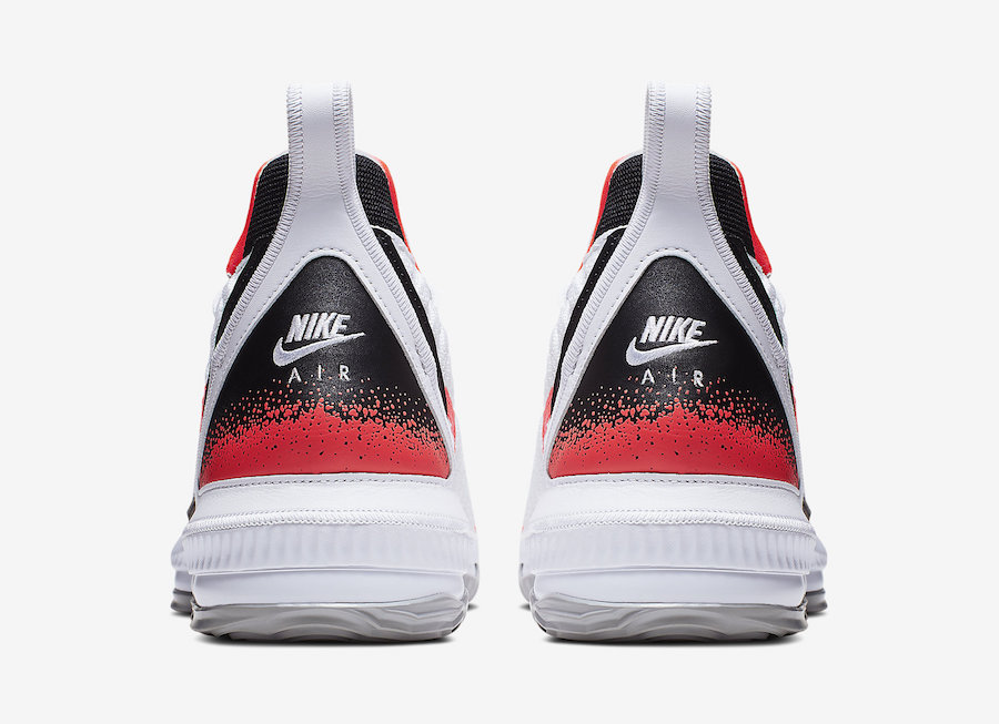 Nike LeBron 16 Hot Lava White CI1521-100 Release Date