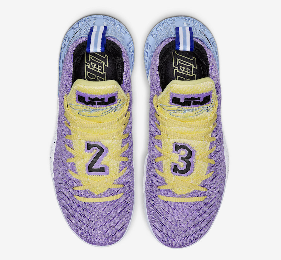 Nike LeBron 16 Lakers CK4765-500 Release Date Price