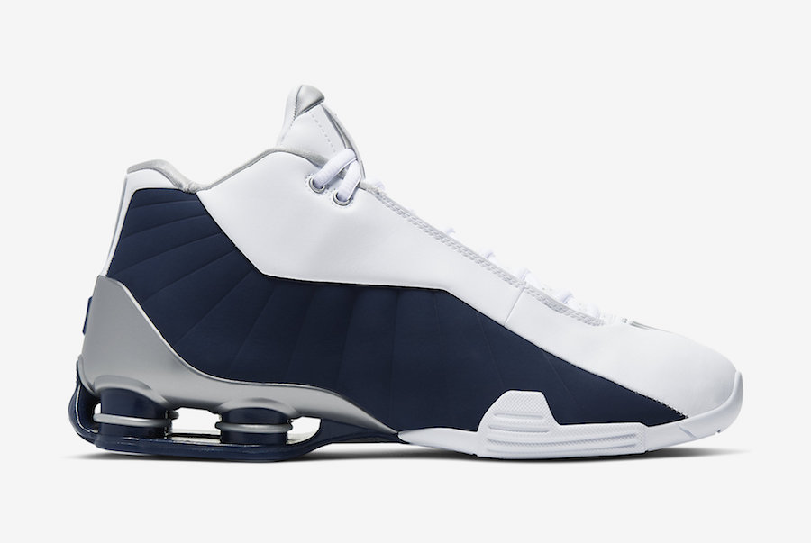 Nike Shox BB4 Olympic 2019 AT7843-100 Release Date