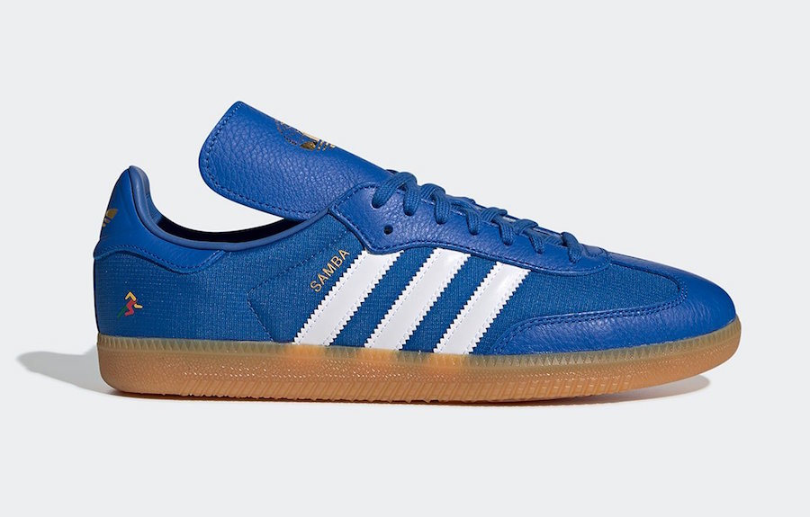 Oyster Holdings adidas Samba OG Blue F35093 Release Date