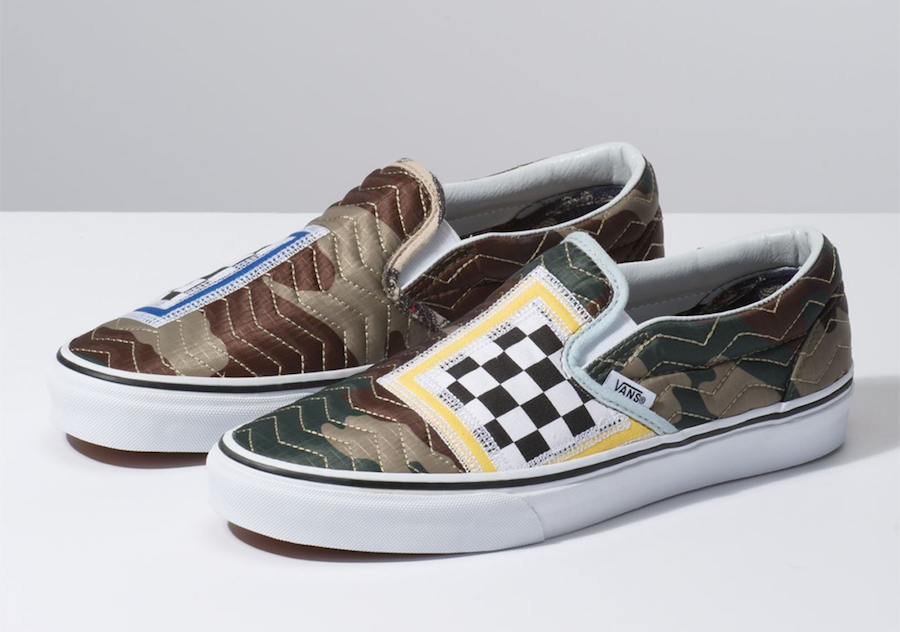 Vans Slip-On Mixed Quilting Camo Release Date - Sneaker Bar Detroit