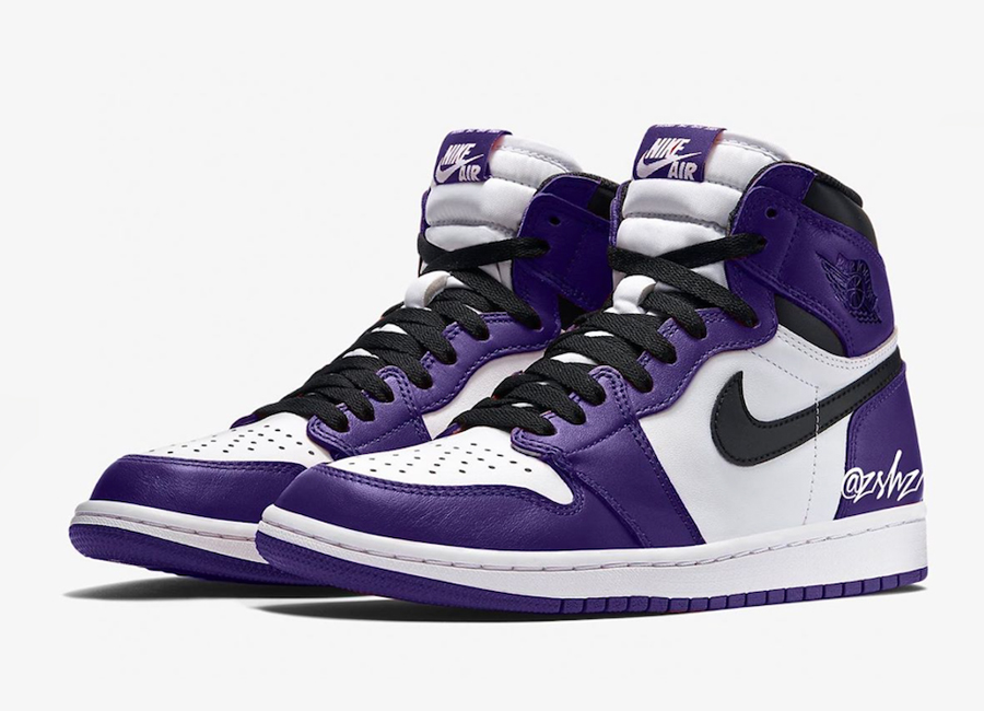 Air Jordan 1 Court Purple 555088500 Release Date Sneaker Bar Detroit