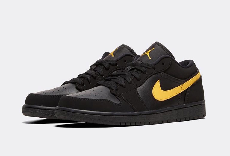 Air Jordan 1 Low Black Gold Release Date - Sneaker Bar Detroit