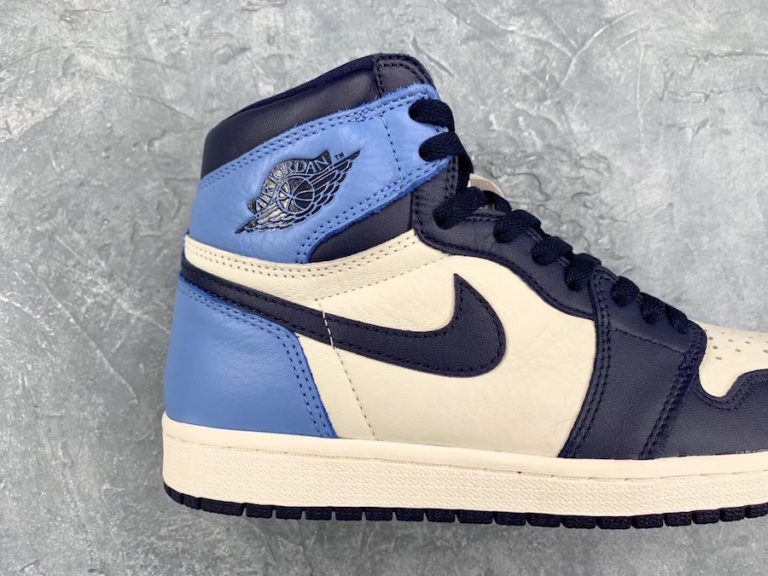 Air Jordan 1 Obsidian University Blue 555088-140 Release Date - SBD