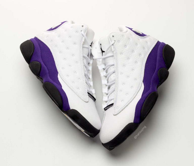 jordan 13 lakers footlocker