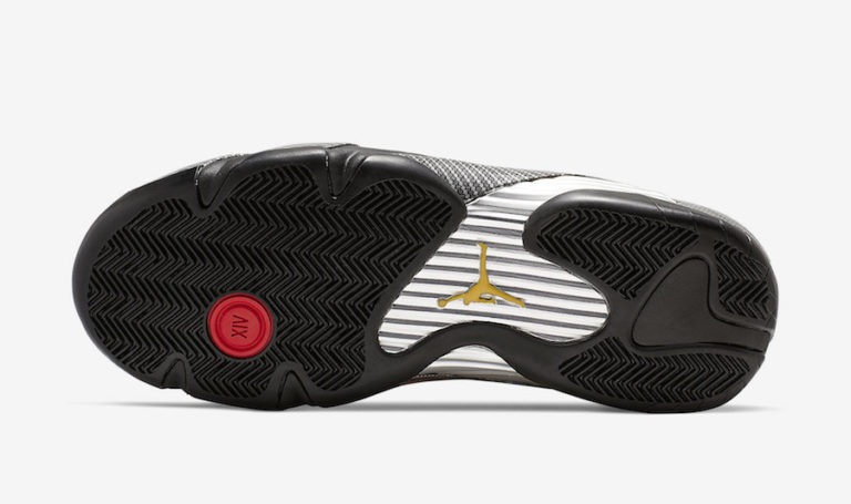 Air Jordan 14 Reverse Ferrari University Gold Black University Red ...