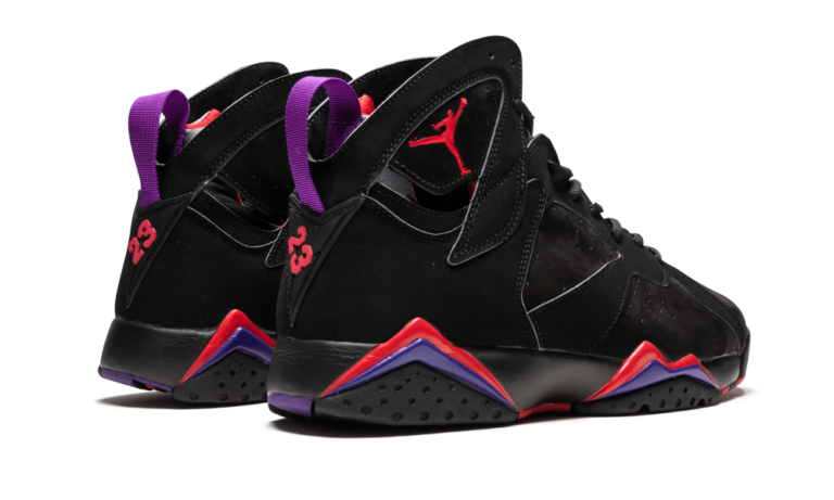 jordan 7 raptors on feet