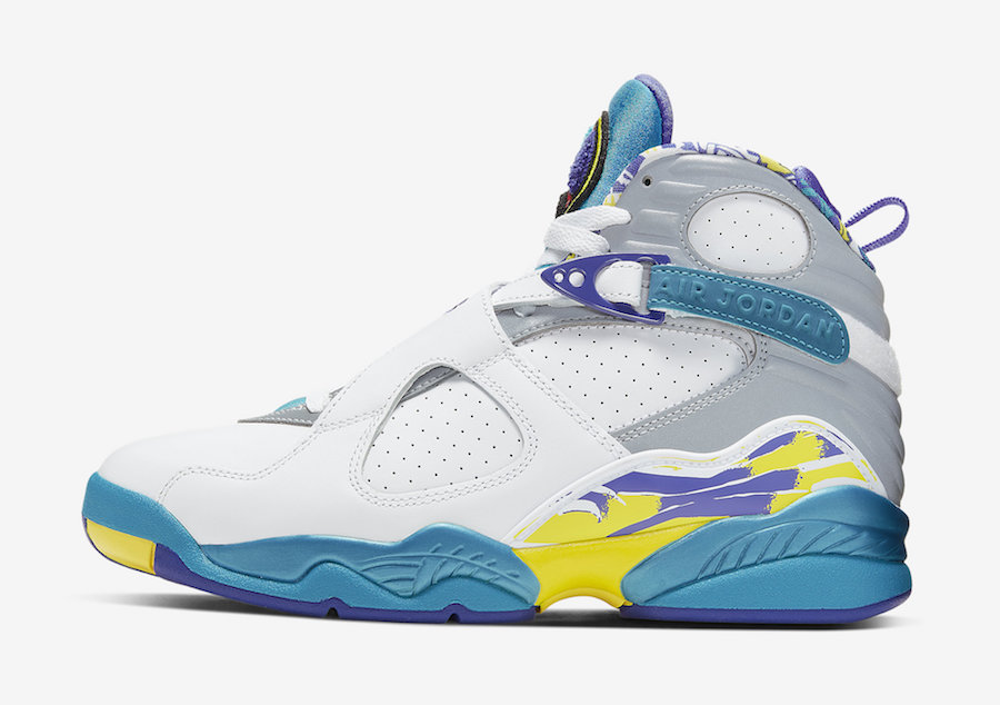 Air Jordan 8 White Aqua CI1236-100 2019 Release Date Price