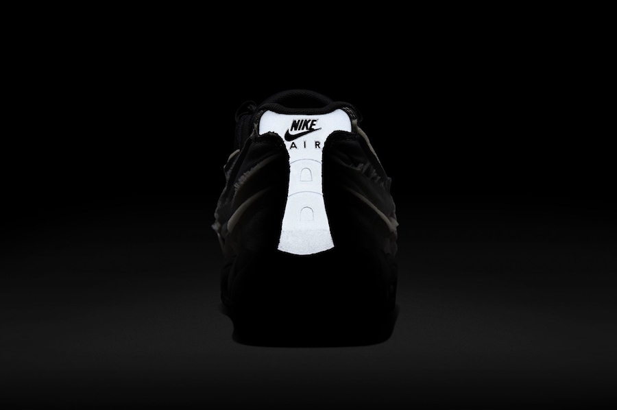 Comme des Garcons Nike Avenue Air Max 95 Black Grey Release Date 7