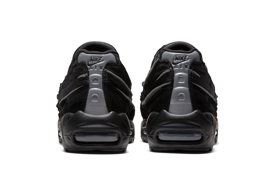 Comme des Garcons Nike Air Max 95 Black Release Date