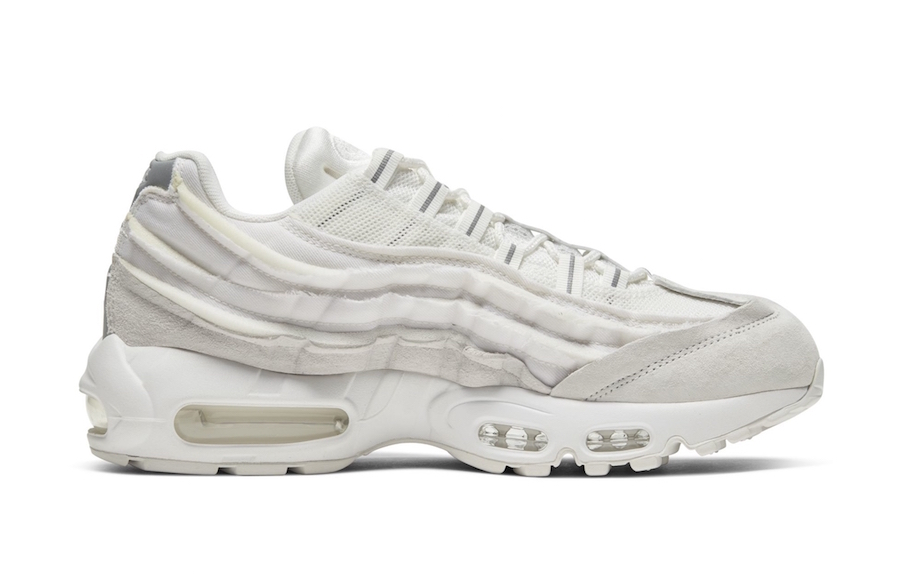 Comme des Garcons Nike Air Max 95 White Release Date