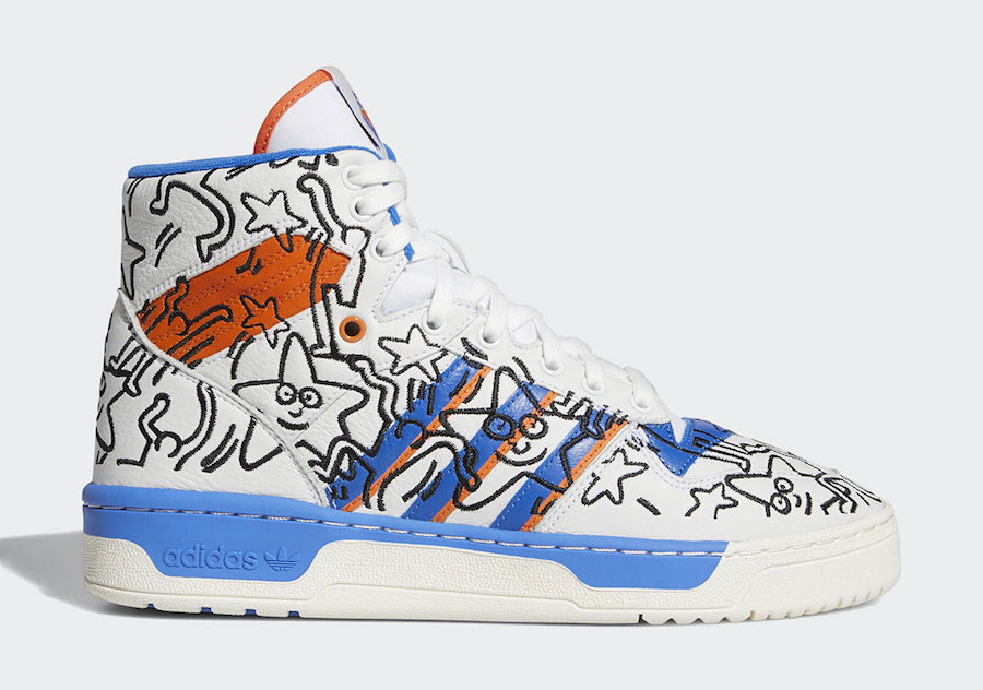 Keith Haring adidas Rivalry Hi EE9296 Release Date