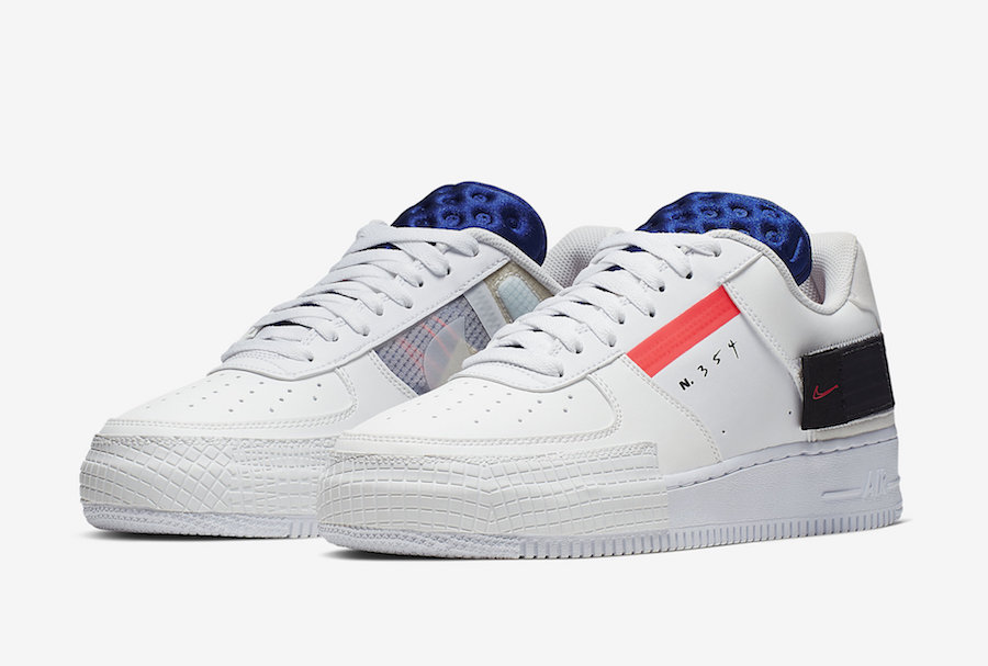 Nike Air Force 1 AF1 Low Type CI0054-100 Release Date - SBD