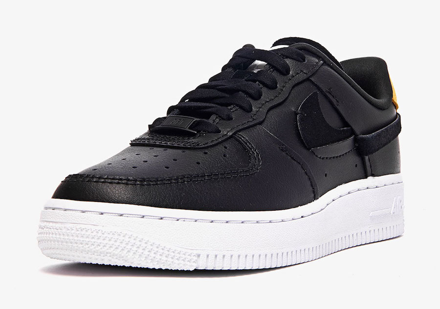 Nike Air Force 1 Low Inside Out Black 898889-014 Release Date