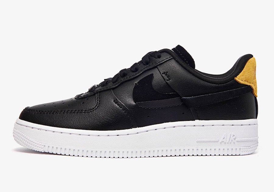 Nike Air Force 1 Low Inside Out Black 898889-014 Release Date