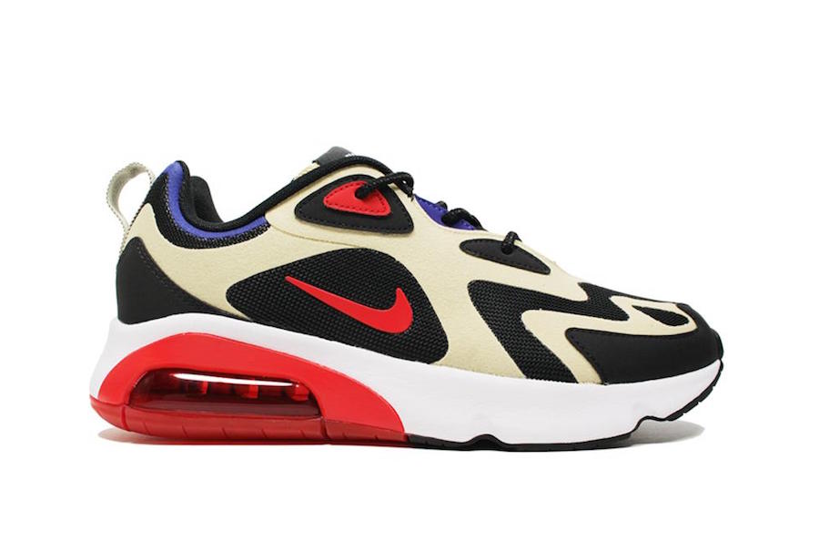 Nike Air Max 200 Team Gold University Red AQ2568-700 Release Date