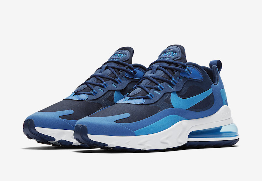 Nike Air Max 270 React Blue Void AO4971-400 Release Date - SBD