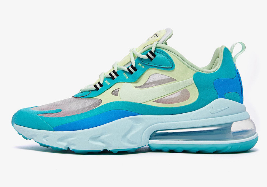 Image result for Nike Air Max 270 React “Hyper Jade”