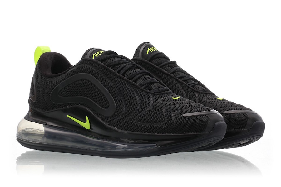Nike Air Max 720 Black Volt Anthracite CD7626-001 Release Date