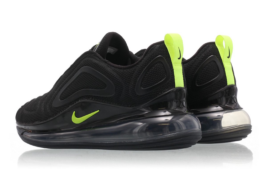 Nike Air Max 720 Black Volt Anthracite CD7626-001 Release Date