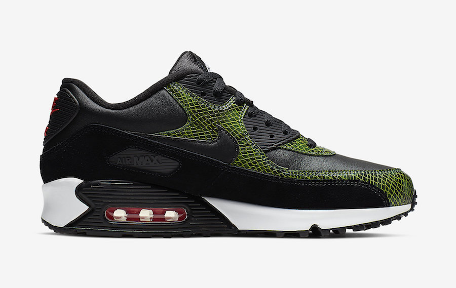 Nike Air Max 90 Green Python CD0916-001 Release Date Price