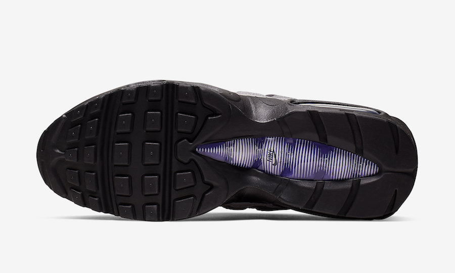 Nike Air Max 95 Black Grape Black Court Purple Teal Nebula AO2450-002 Release Date