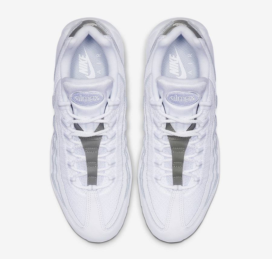 Nike Air Max 95 White Reflect Silver AT9865-100 Release Date - SBD
