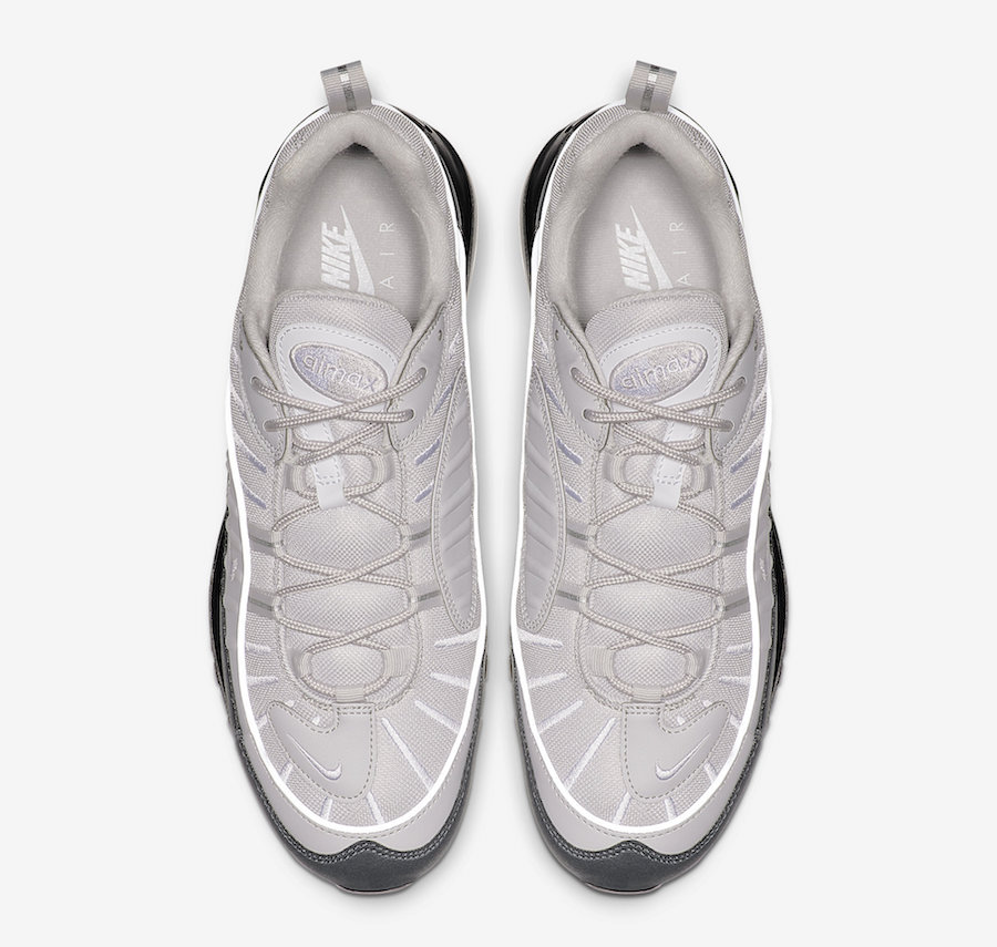 Nike Air Max 98 Vast Grey Dark Grey 640744-111 Release Date - SBD