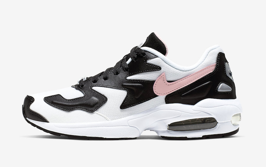Nike Air Max2 Light Black White Pink AO3195-101 Release Date - SBD