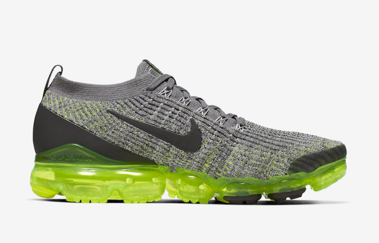 vapor max flyknit grey